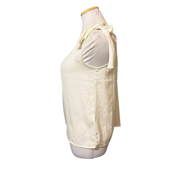 NWT Banana Republic Shoulder Tie Bow Strap Sleeveless Top - Picture 5 of 7